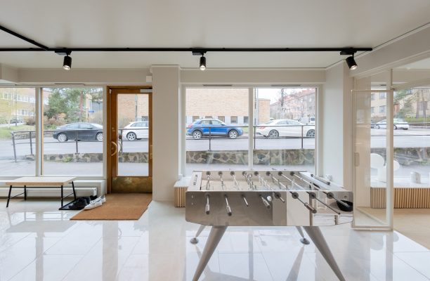 Simple and efficient office lighting for the Property Guarantee