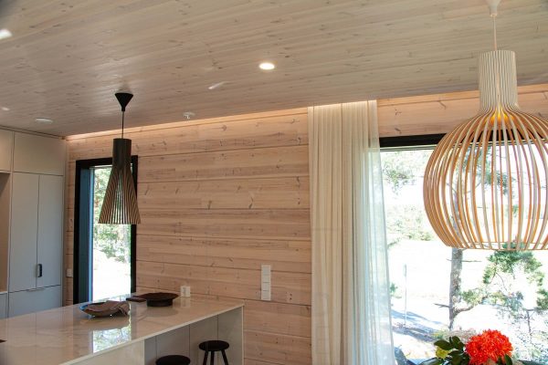 Direction of light from luminaires