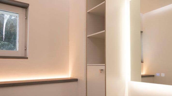 CCT with LED light – toilet renovation implementation and price
