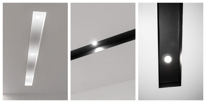 Stylish recessed spotlight gutters – the implementation and price of a lighting renovation