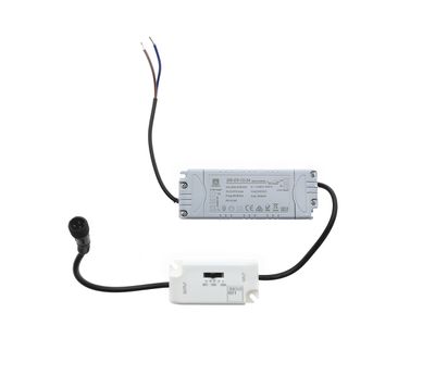 TRIAC dimmable DRIVER, 5-select CCT, 500mA 12-24V Max 12W