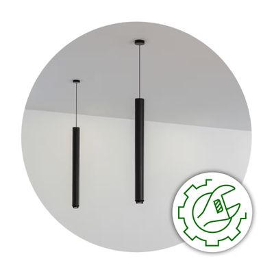 Surface mounting of a luminaire