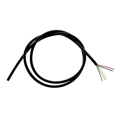 1m five conductors 5 x 0,32 mm2 cable for RGB+W led strip mounting 1m five conductors 5 x 0,32 mm2 cable for RGB+W led strip mounting
