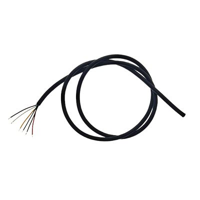 1m six conductors 6 x 0,32 mm2 cable for RGB+CCT led strip mounting 1m six conductors 6 x 0,32 mm2 cable for RGB+CCT led strip mounting