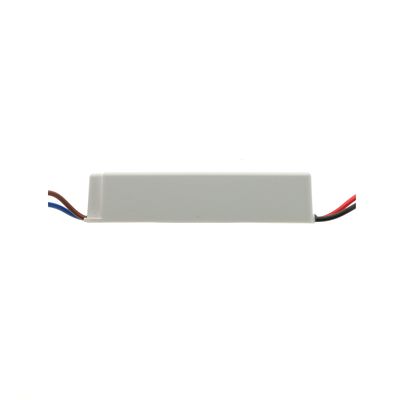 Moisture-protected transformer from the side, to show the thickness.