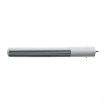Buy energy efficient LED light for your home - pictured: white and grey electric toothbrush replacement head with bristles at one end.
