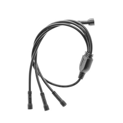 3-splitter for CCT downlights and panels, black 3-splitter for CCT downlights and panels, black