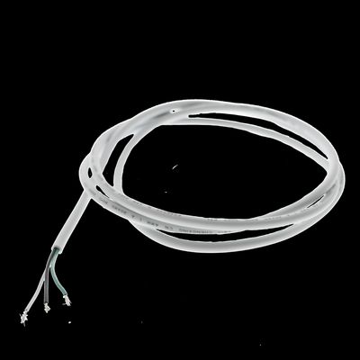 1m three condutors cable for CCT-strip mounting, white