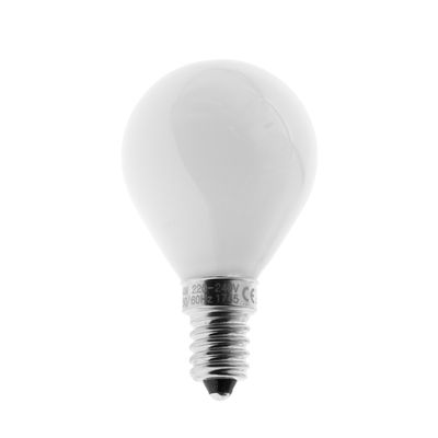 LED E14 dimmable bulb — GLOBE, milky, high CRI98, 4W, 3000K LED E14 dimmable bulb — GLOBE, milky, high CRI98, 4W, 3000K