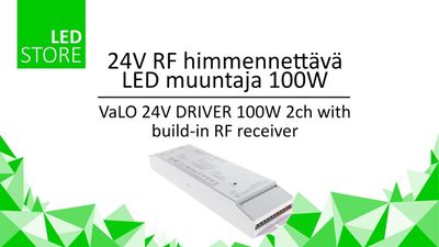 VaLO 24V DRIVER 100W with build-in RF receiver