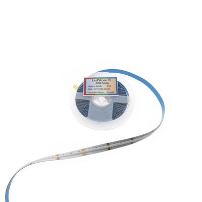 5m LED strip SOLO SPEKTRI, RGB+CCT, 24V, 19W/m, IP20, CRI90 5m LED strip SOLO SPEKTRI, RGB+CCT, 24V, 19W/m, IP20, CRI90